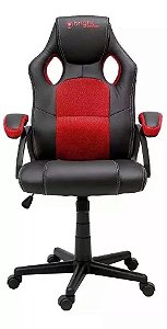 Cadeira Gamer Bright Ergonômica Reclinável vermelha 120kg
