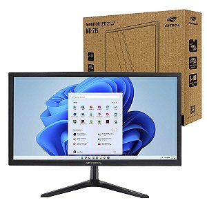 Monitor 21,5 Full Hd Hdmi Vga 5Ms 75Hz Vesa Mr215 C3Tech