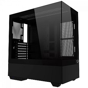 Gabinete Gamer Redragon Aquario Reflect Flow Preto Ca606B