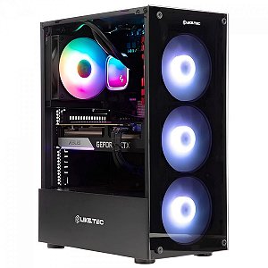 Gabinete Gamer Liketec Matrix V2 Rainbow 3 Fans
