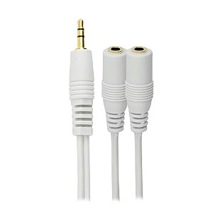 Cabo P2 Y P2 Estereo 2 J2 Estereo 2 Fones Mesma Saida
