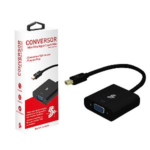 Cabo Conversor De Video Mini Displayport Vga 15cm Para Mac