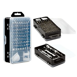 Kit De Chaves Precisão Manutenção Para Iphone Celular 115 Pç
