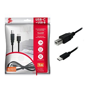 Cabo Usb C Tipo C 2.0 Usb B Macho De Impressora 1 Metro