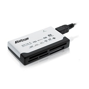 LEITOR DE CARTAO EXTERNO 46 EM 1 AC076 MULTILASER