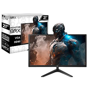 Monitor 21'' Polegadas Full Hd Led Hdmi Vga Widescreen BRX