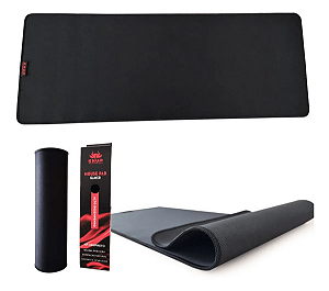 Mouse Pad Gamer Xl Extra Grande Preto Speed 80x30cm Knup