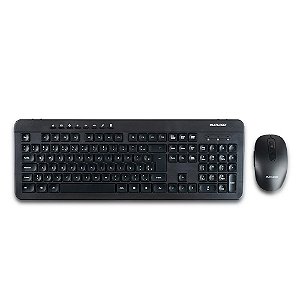 Teclado E Mouse Sem Fio Recarregável 2.4ghz Usb Tc250 multi