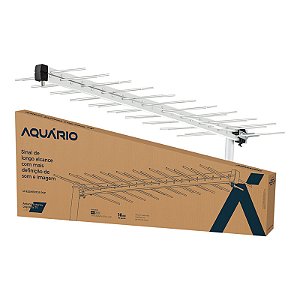 Antena Tv Externa Digital Hdtv Uhf 4k 40 Elementos 16dbi