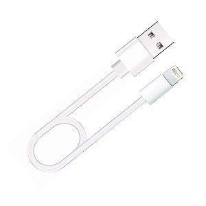 Cabo Usb Ligth Para Iphone 11 12 13 14 Curto Pequeno 30cm