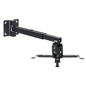 Suporte Para Projetor Universal Teto e Parede 15 Kg Preto
