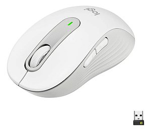 MOUSE OPTICO bluetooth SEM FIO M650 SIGNATUR BRANCO LOGITECH