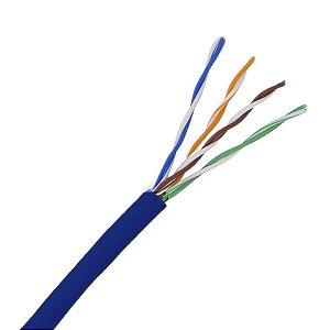 Caixa Cabo De Rede Lan Expert Cat5e Azul 100% Cobre Metro