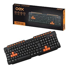 Teclado Gamer Com Fio Usb Pr/lr - Action Oex Tc200 Gamer