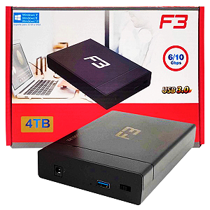 Case Externo Usb 3.0 Para Hd Sata 3,5" E 2,5" E Ssd C/ Fonte
