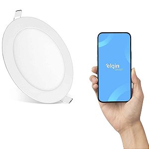 Luminaria Inteligente Embutir 18W 3000-6000K WIFI Elgin