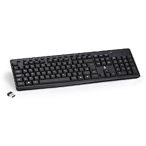 Teclado Wireless 2.4ghz Office 5+ 015-0081