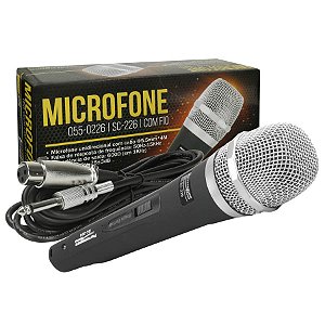 Microfone Com Fio Alta Frequencia Sc-226 Pix