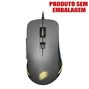 Mouse Gamer Cronos 6 Botoes 7200 Dpi Preto S/ Caixa