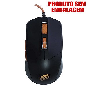 Mouse Gamer Hades 7 Botoes 3600 Dpi Preto S/ Caixa