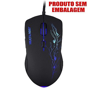 Mouse Gamer Multi 3200 DPI 7 Cores LED MO276 S/ Caixa