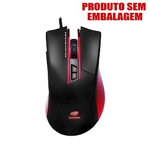 Mouse Gamer C3tech Mg-200 3200 Dpi 7 Botões Usb S/ Caixa