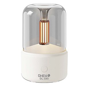 Difusor Ambiente Umidificador e Purificador de Ar Branco