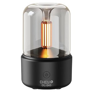 Difusor Ambiente Umidificador e Purificador de Ar Preto