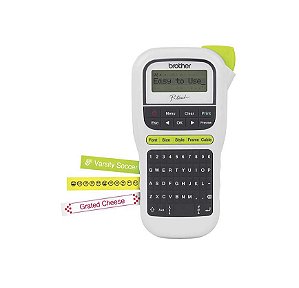 Rotuladora Eletronica Brother Pth110 Com Fita Branca 12mm