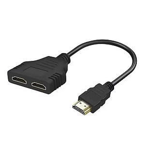 Cabo Hdmi Divisor Splitter Duplicador Y Hdmi 1x2 Xt-2010