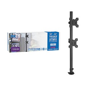 Suporte Para Monitor Ajustavel 2 Monitores Morsa 10 a 32''