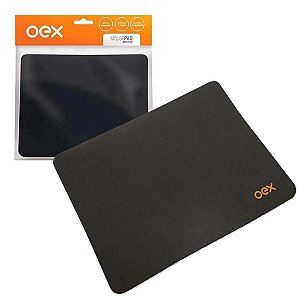 Mouse Pad Tecido Standard Office Preto Oex - MP100