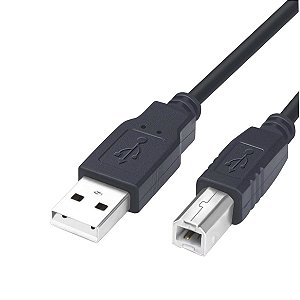 Cabo USB 2.0 Para Impressoras Hp Canon Samsung Brother 3m