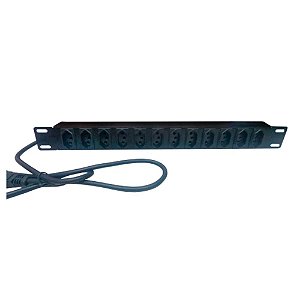 Regua Rack 12 Tomadas 20A Cabo 1,10M 5306 Maxeletron