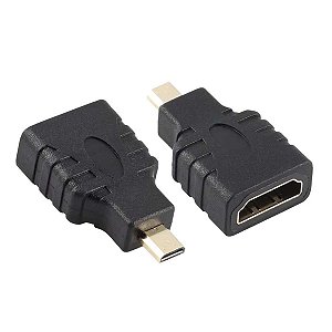 Adaptador Micro Hdmi Para Hdmi Femea 1080p Para Camera Canon