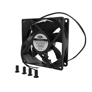 Ventilador Cooler Fan DEX 80mm 110v/220v 3500rpm Rolamento