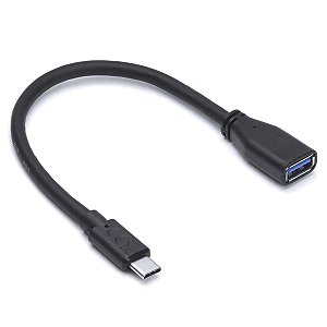 Adaptador Otg Usb Tipo C 3.1 Para Usb Femea 3.0 Até 5 Gbps