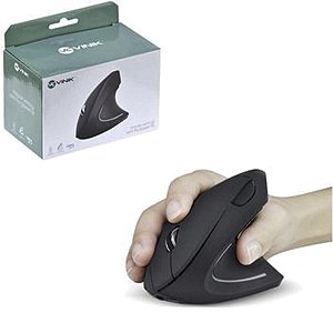 Mouse Sem Fio Recarregável Vertical Ergonômico Ortopédico
