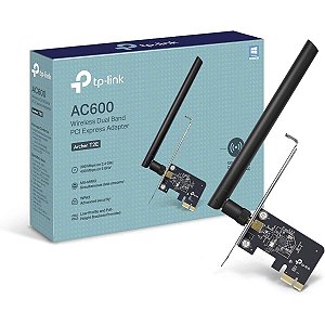 Placa PCIe Wi-Fi TP-Link Archer T2E AC600 Dual Band