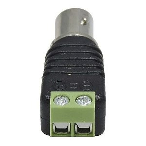 Jack Borne - Bnc Fêmea 50 Ohms Com Borne - Parafuso