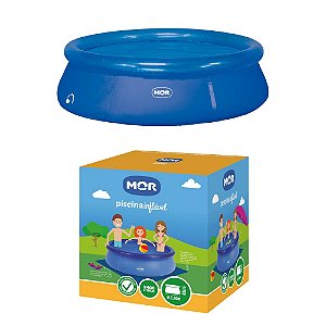Piscina Splash Fun Redonda Inflável 2400 Litros Mor Verão