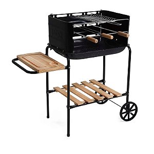 Churrasqueira Portatil Califórnia Bacia Esmaltada MOR 3011