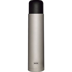 Garrafa Térmica Total Inox Fit 1,0 Litro Quente e Fria Mor