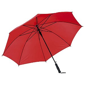 Guarda Chuva Grande Paraguas Poliester 80cm Mor Vermelho