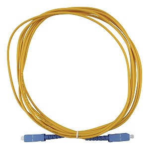 Cabo Patch Cord Fibra Óptica Simplex Sc/upc -Sc/upc 1 Metro