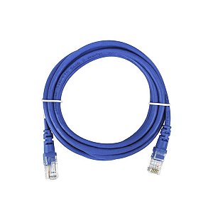 Patch Cord Cabo Rede 2.5M Cat.5E 26Awg Anatel SECCON 02023
