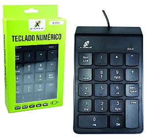 Teclado Numerico Usb Portátil Netbook Notebook Com Ponto