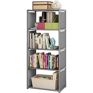 Estante Organizadora Metal Pvc Pratica Desmontável 125*40cm