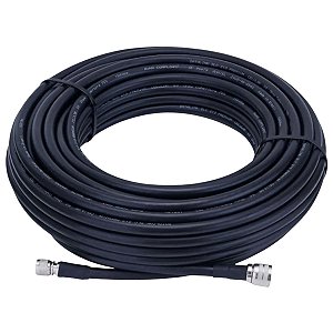 Cabo Coaxial Antena Celular RGC213 15m N Macho X TNC Macho