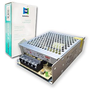 Fonte Chaveada 12v 15a 180w Cftv Câmera Segurança Bivolt